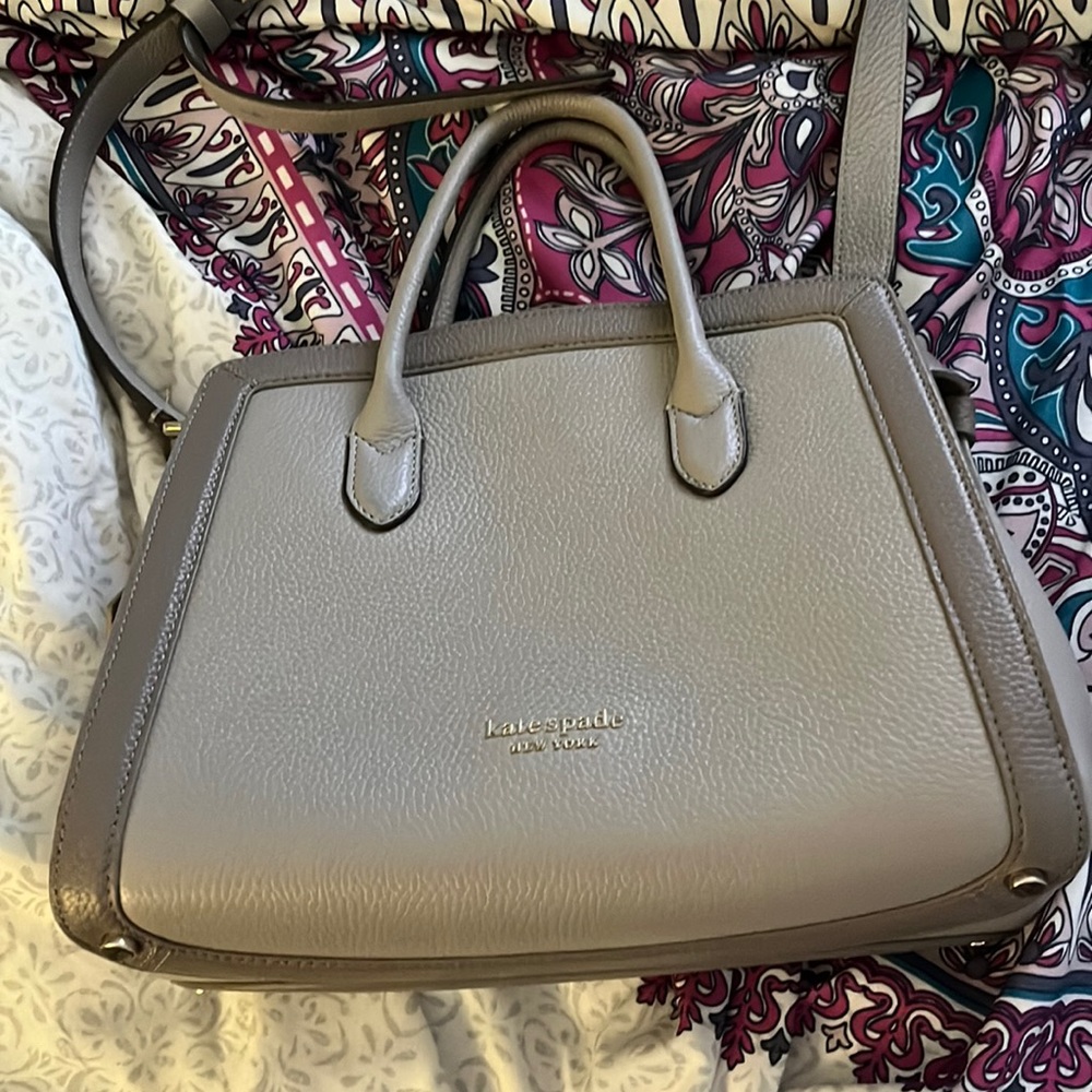 Purple Kate spade purse